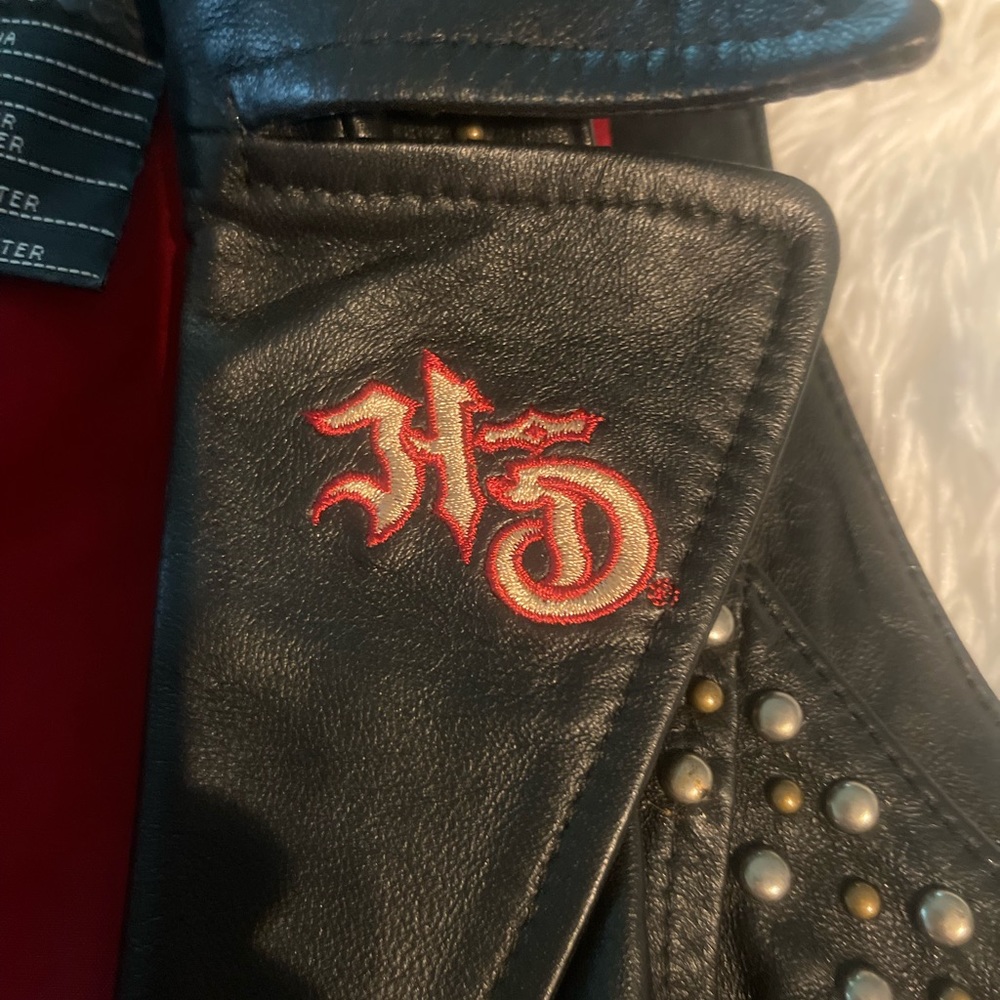 Harley-Davidson Vest embroidered and studded